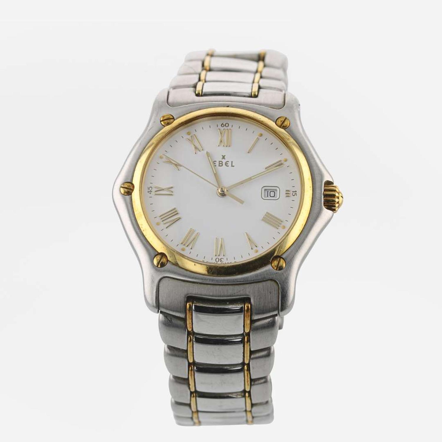 18K and Stainless Steel Two-Tone 1911 Ebel Watch Swiss