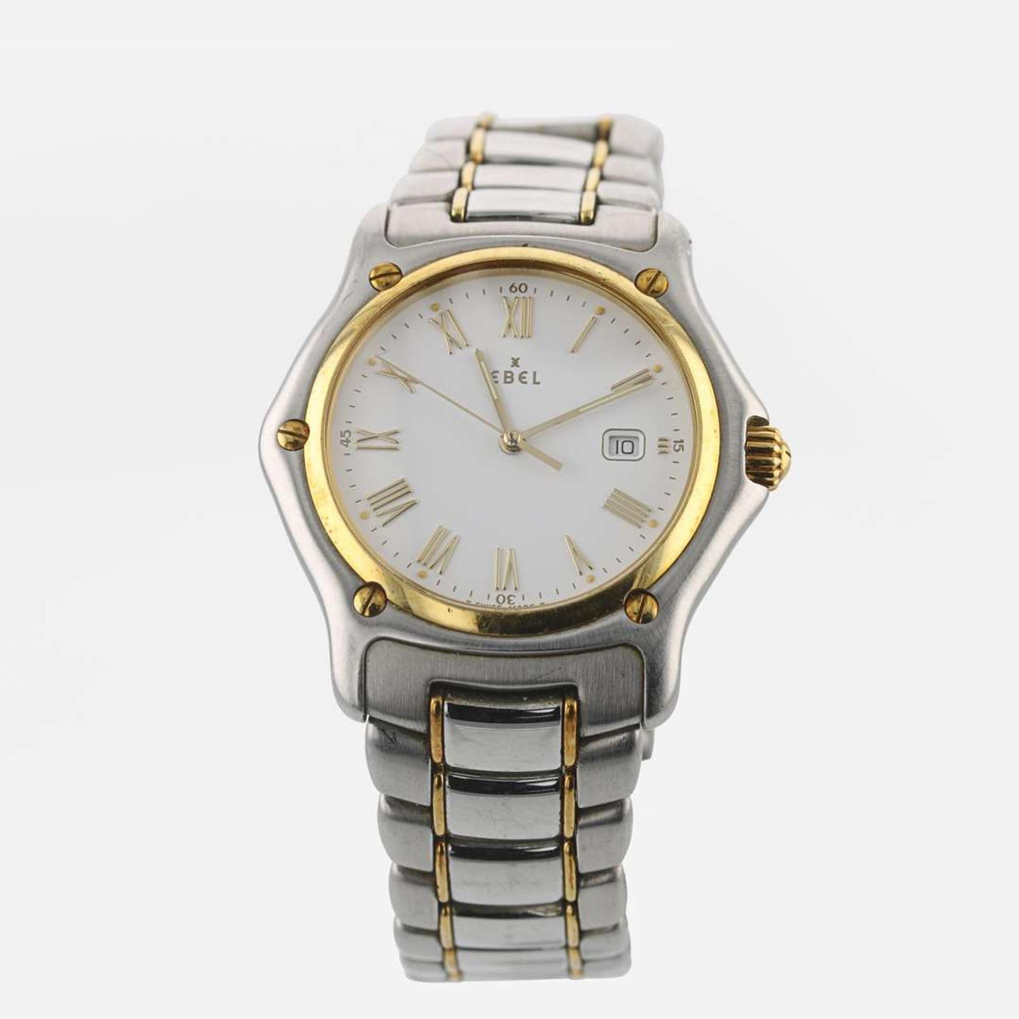18K and Stainless Steel Two-Tone 1911 Ebel Watch Swiss