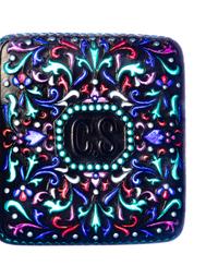 A Russian Silver and Plique-à-Jour Enameled Cigarette Case
