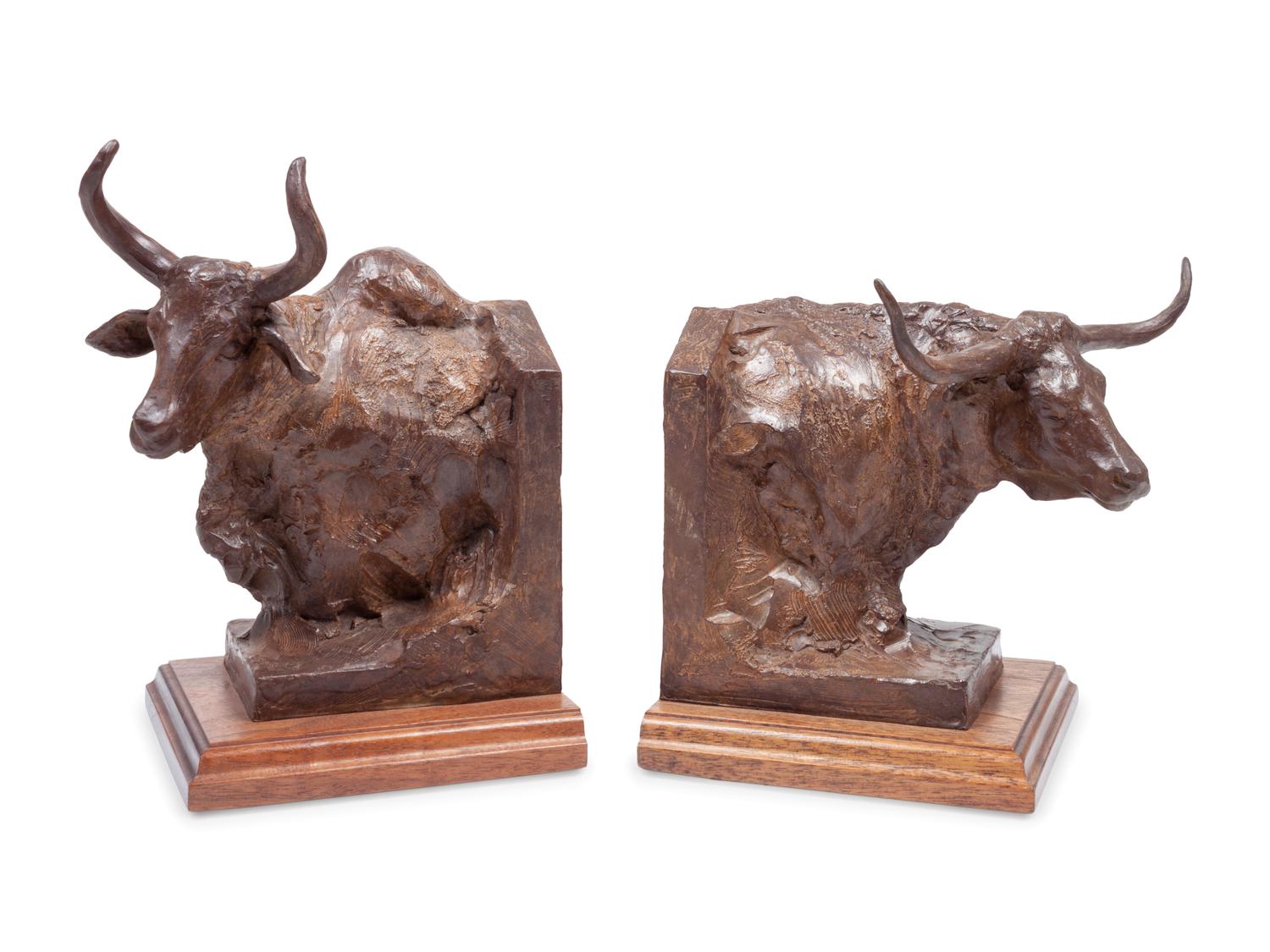 Steer Bookends, edition 5/65