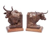 Steer Bookends, edition 5/65