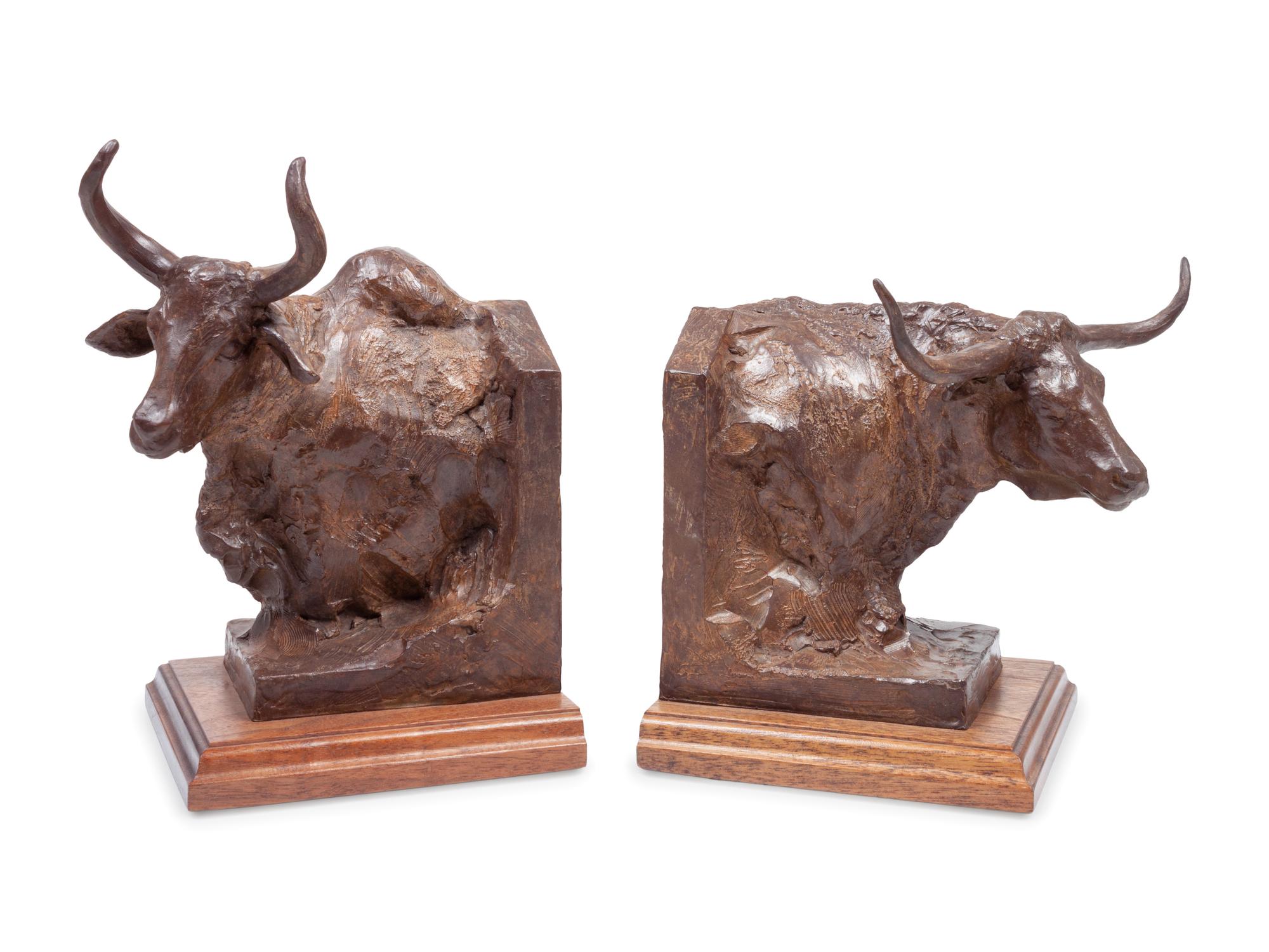 Steer Bookends, edition 5/65
