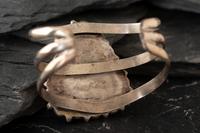 Navajo Silver and Turquoise Cuff Bracelets