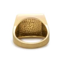 YELLOW GOLD AND DIAMOND RING