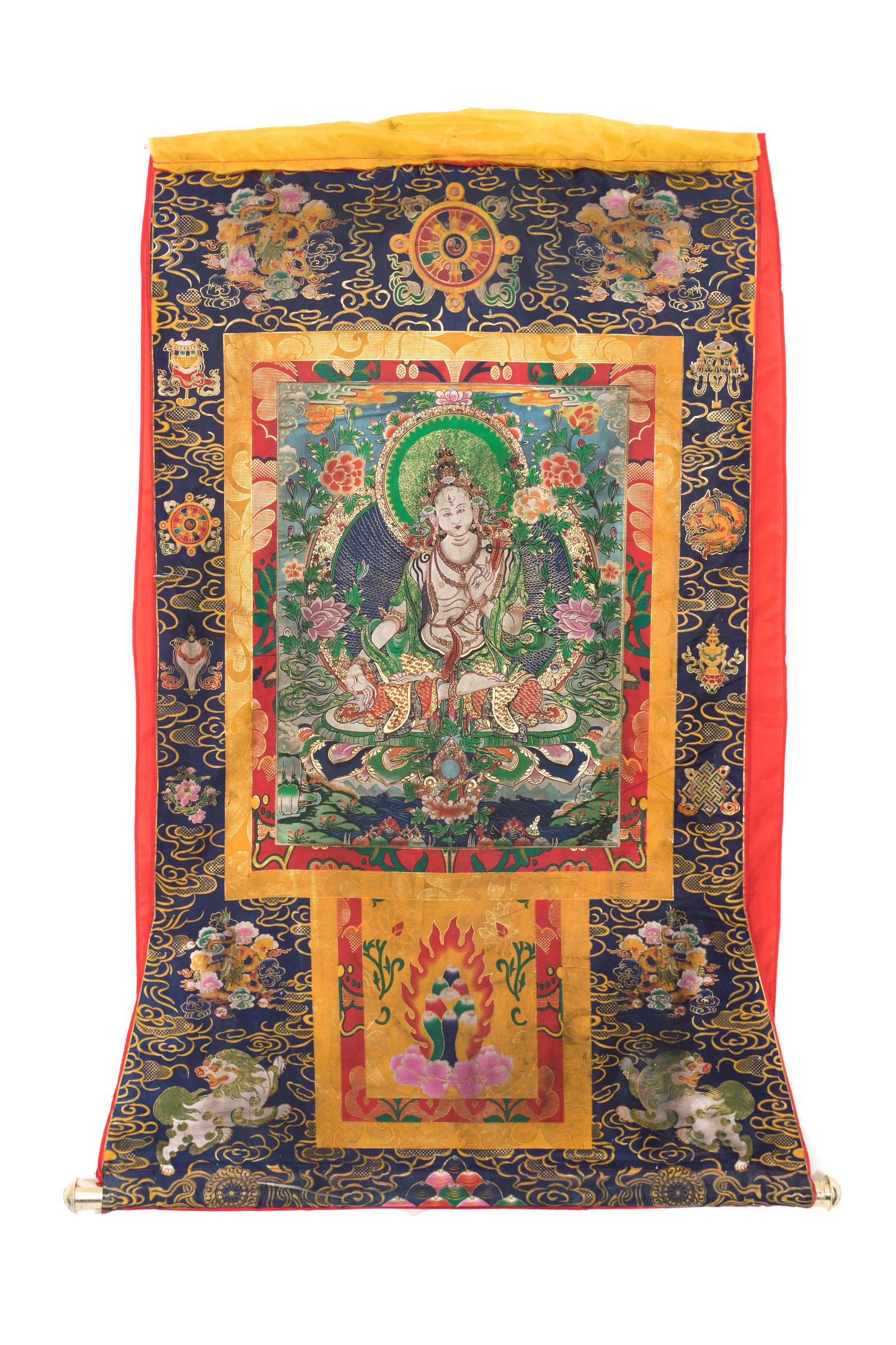 Two Contemporary Tibetan Thangkas — 20TH CENTURY