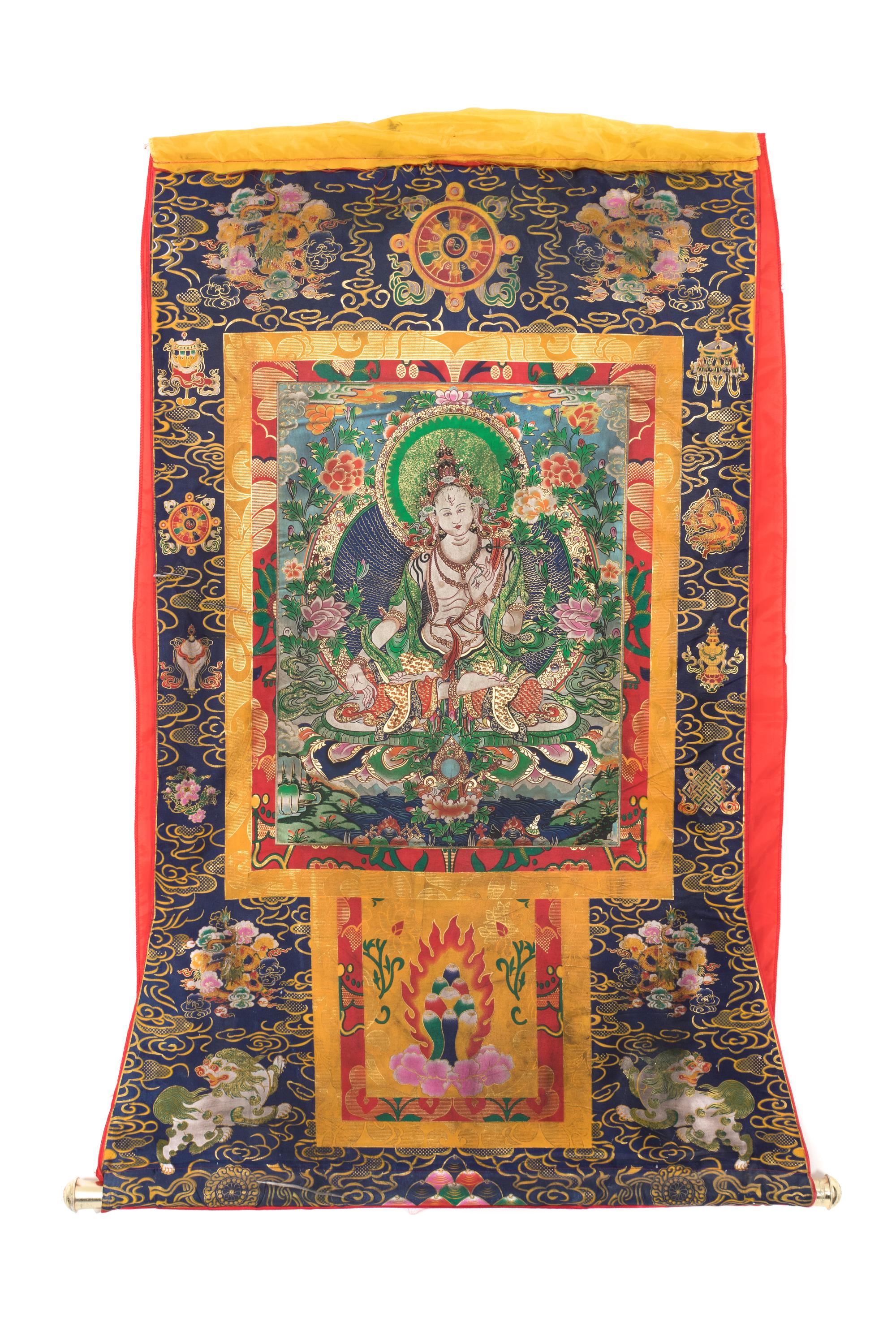 Two Contemporary Tibetan Thangkas — 20TH CENTURY