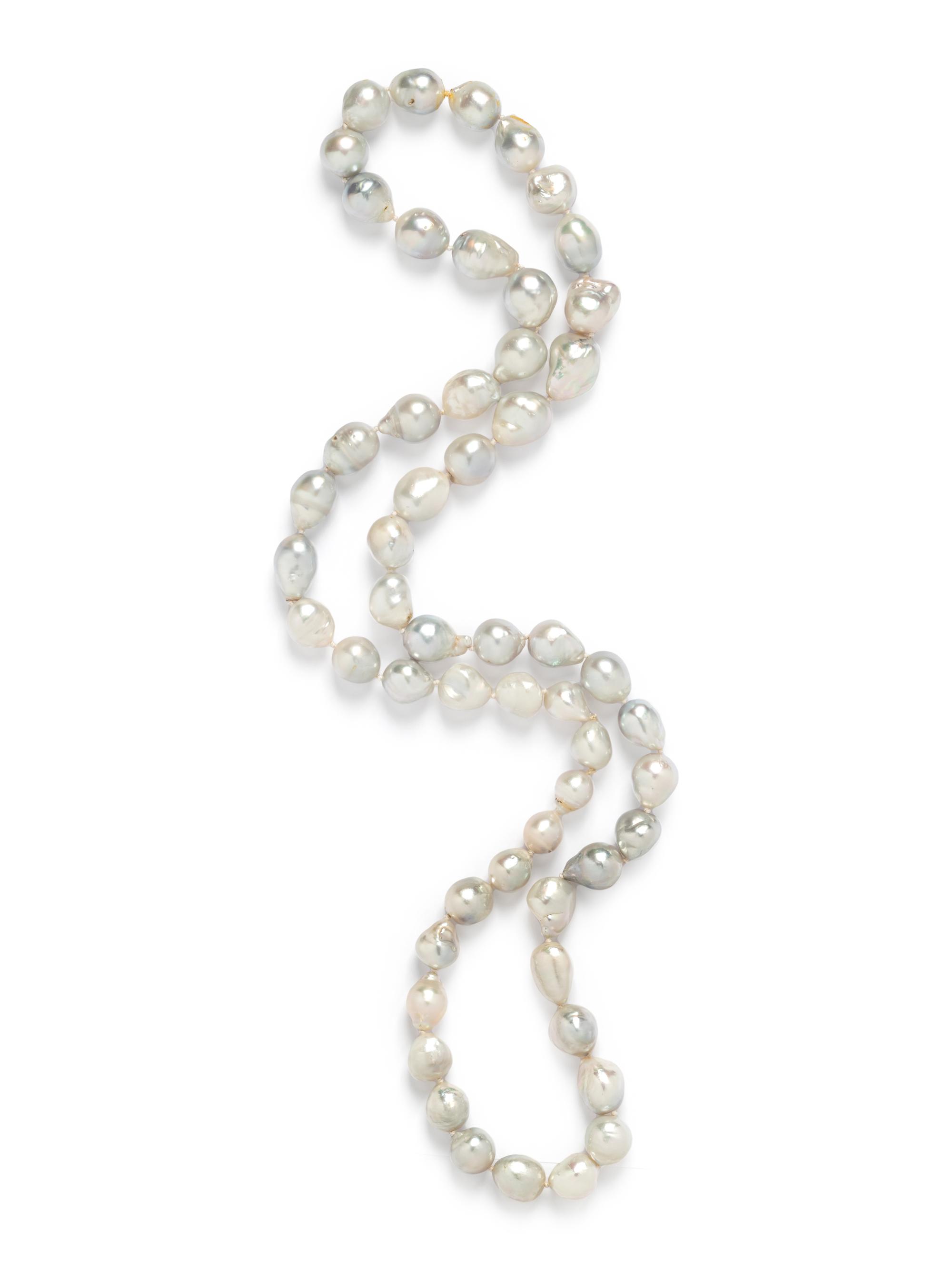 CULTURED BAROQUE PEARL NECKLACE