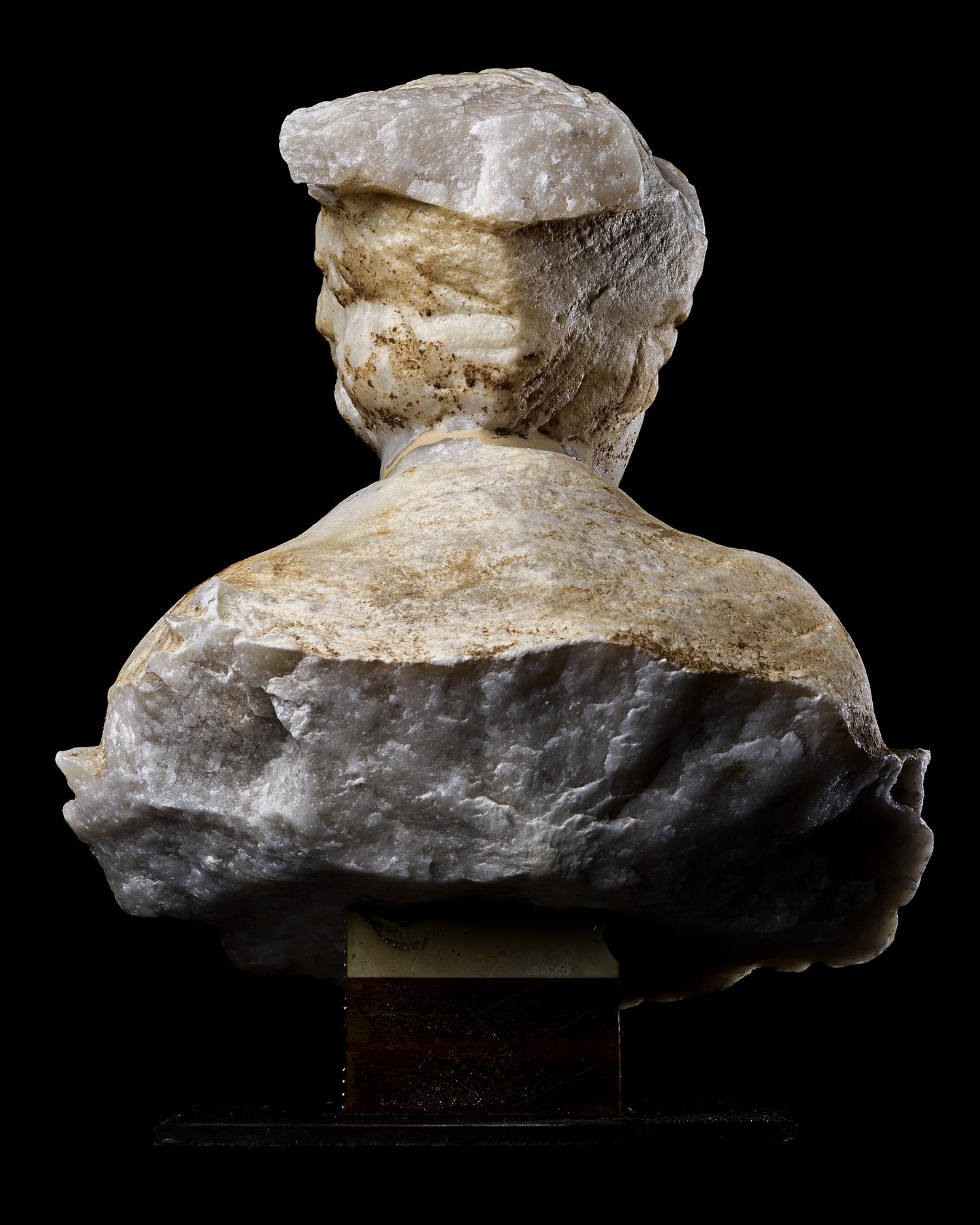 A Roman Marble Portrait Bust of a Youth