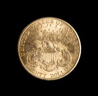 A United States 1907 Liberty Head $20 Gold Coin