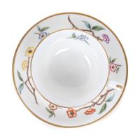 A Set of Eleven Royal Worcester Porcelain Teacups and Saucers