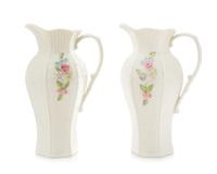 Two Belleek Millennium Pitchers Height 10 1/4 inches. — MILLENNIUM MARK (2000)