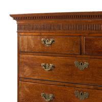 A George III Oak Chest on Stand