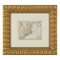 [Maps & Atlases] Porte, Joseph de la. Carte de la Nouvelle Angleterre, Nouvelle York, Nouvelle Jersey, et Pensilvanie