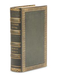 DICKENS, Charles (1812-1870). The Posthumous Papers of the Pickwick Club . London: Chapman and Hall, 1837.
