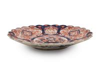 An Imari Palette Porcelain Charger