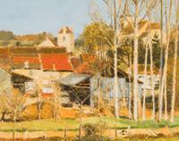 Village aux peupliers