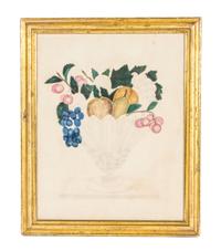 An American Watercolor Theorem, Height 14 1/4 x width 11 1/4 inches (visible).