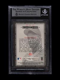A 1998 Donruss Diamond Kings Ken Griffey Jr. Signed Autograph Baseball Card No. 20 (Beckett Authentication Services BAS Certified),