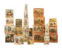 Four Children's Nesting Block Sets