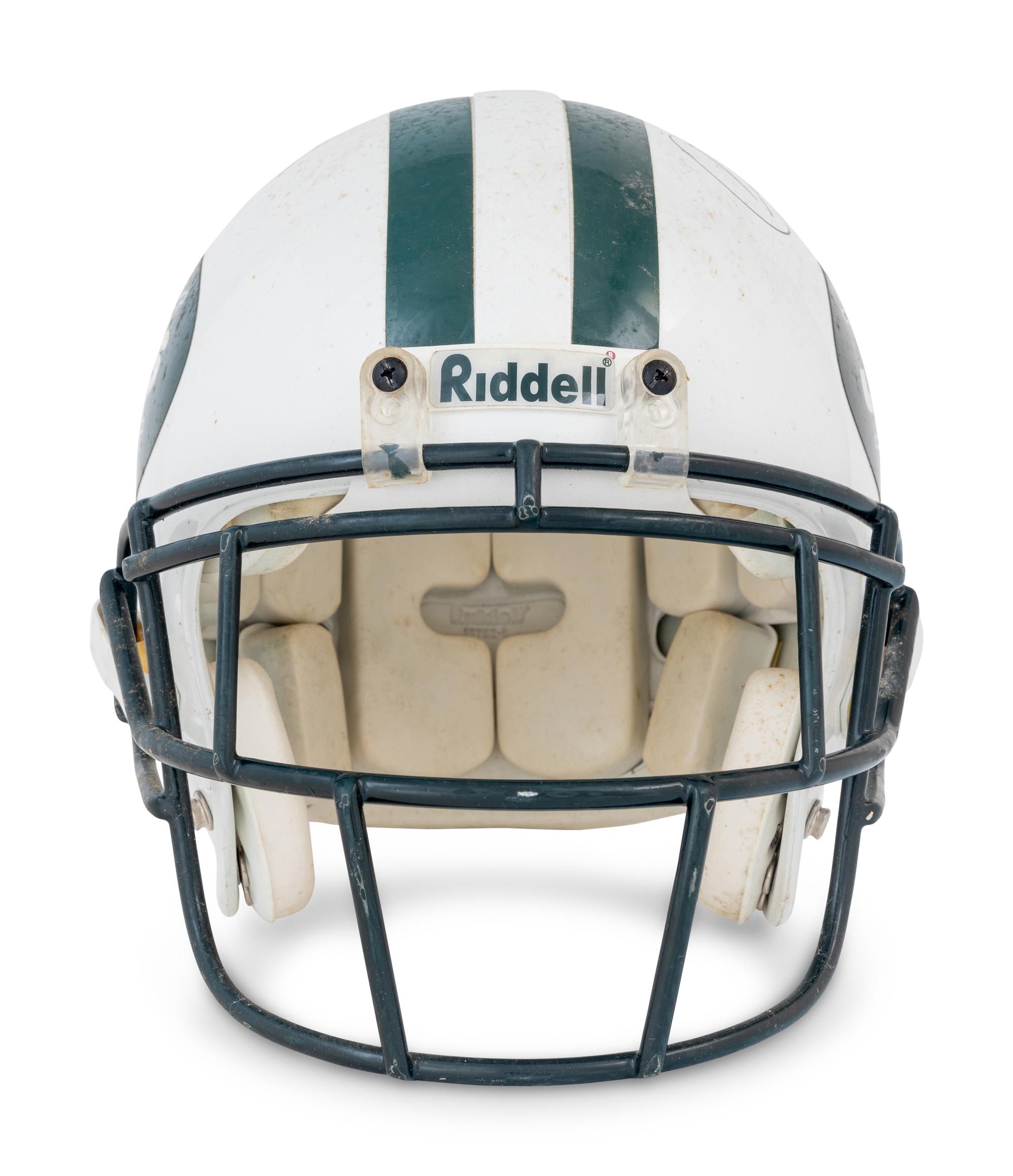 A Curtis Martin Signed Autograph Full Size New York Jets Helmet,