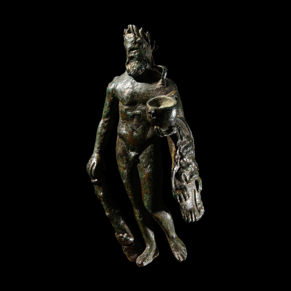 A Roman Bronze Hercules