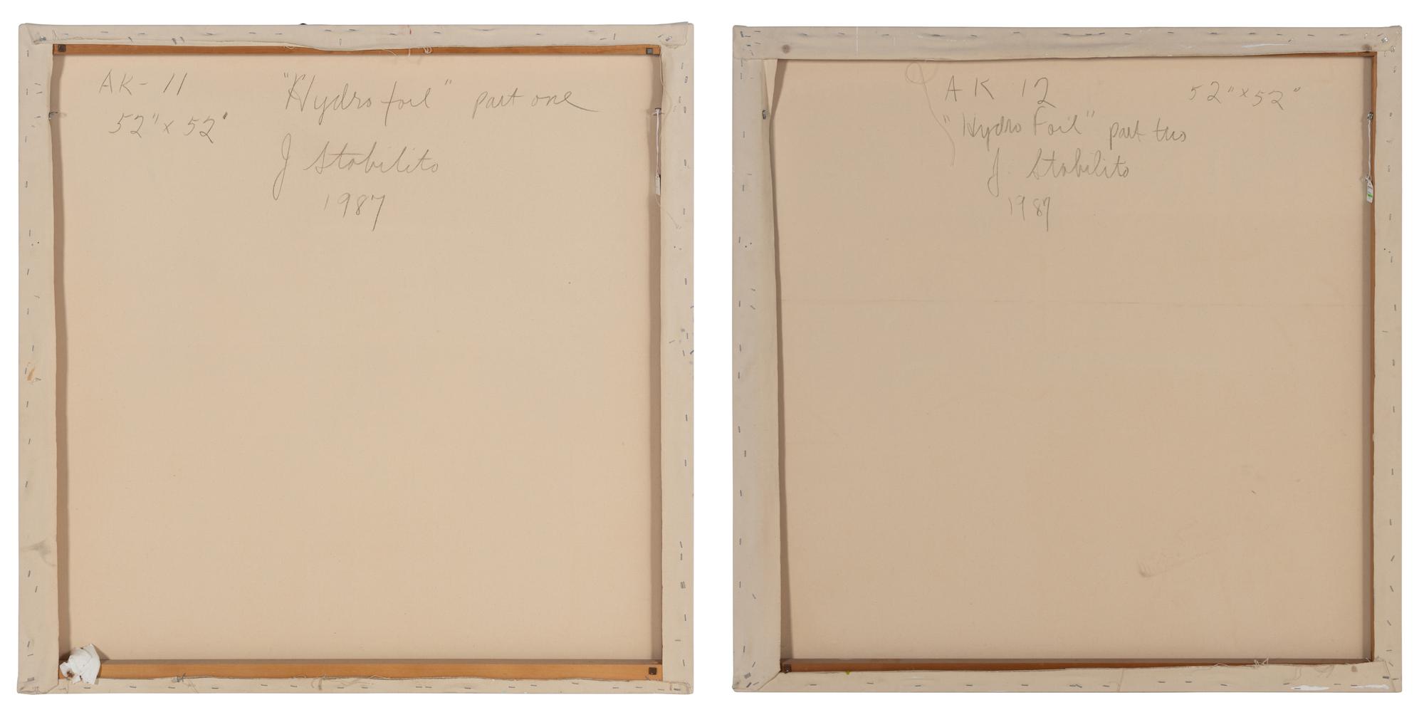 Hydro Foil (Diptych), 1987