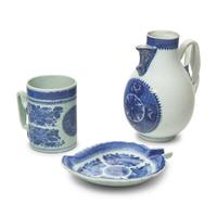 Three Chinese Export Porcelain Fitzhugh Tablewares