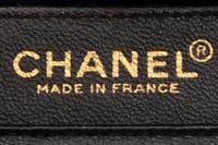 Chanel Chocolate Bar Accordion Bag in Black