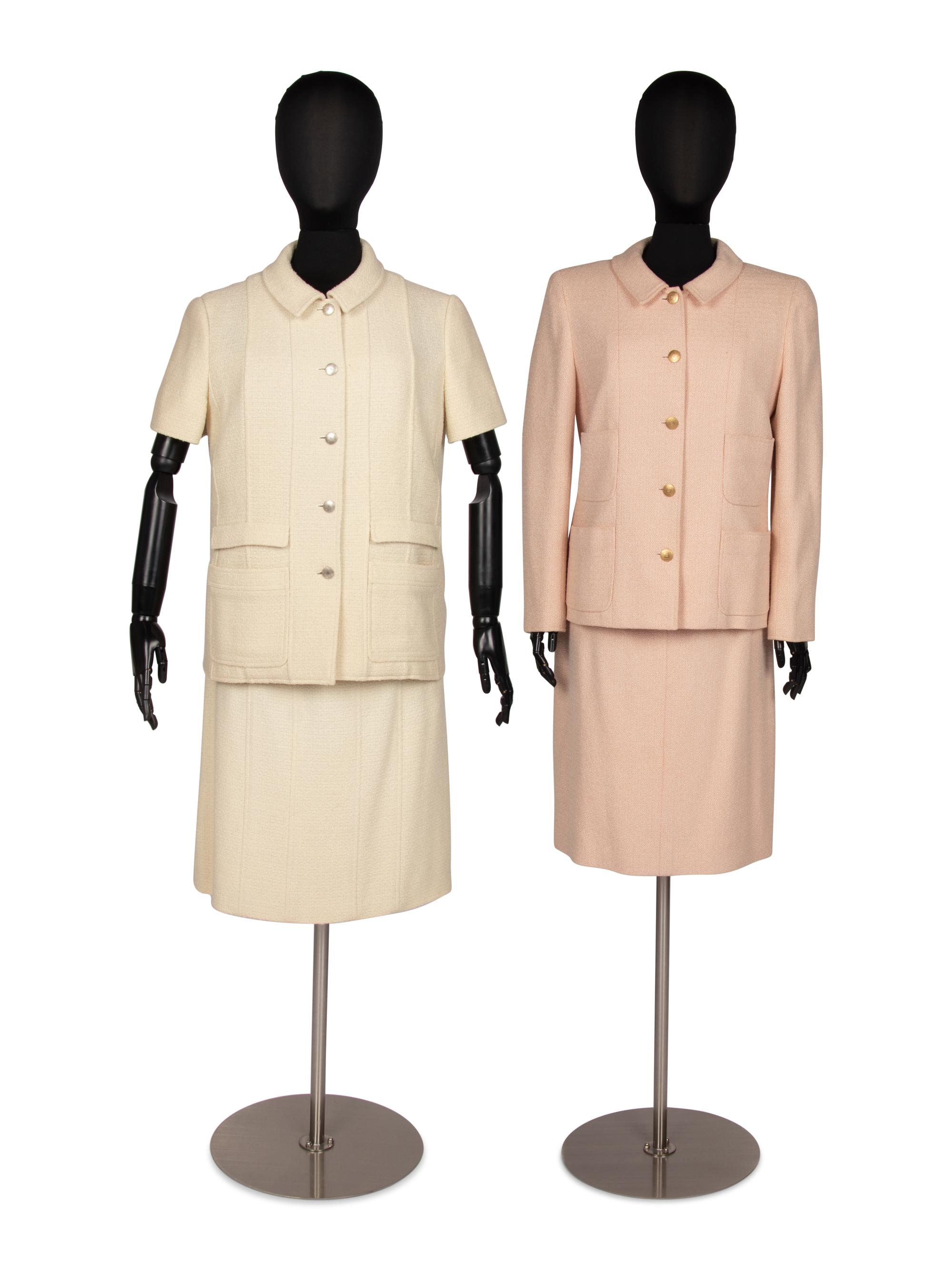 Two Chanel Three-Piece Ensembles, 1990s