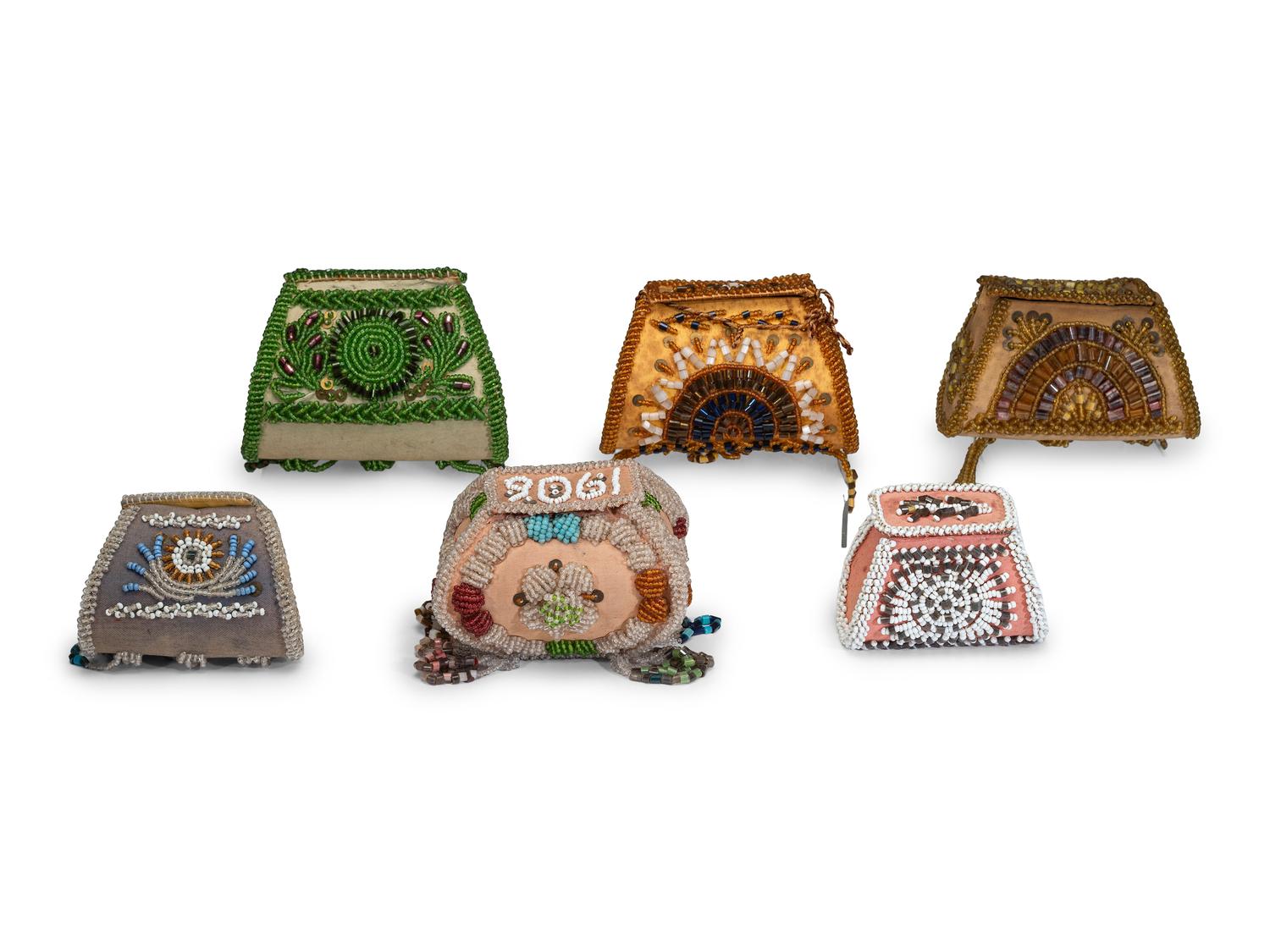 Collection of Haudenosaunee Dated Whimsy Boxes