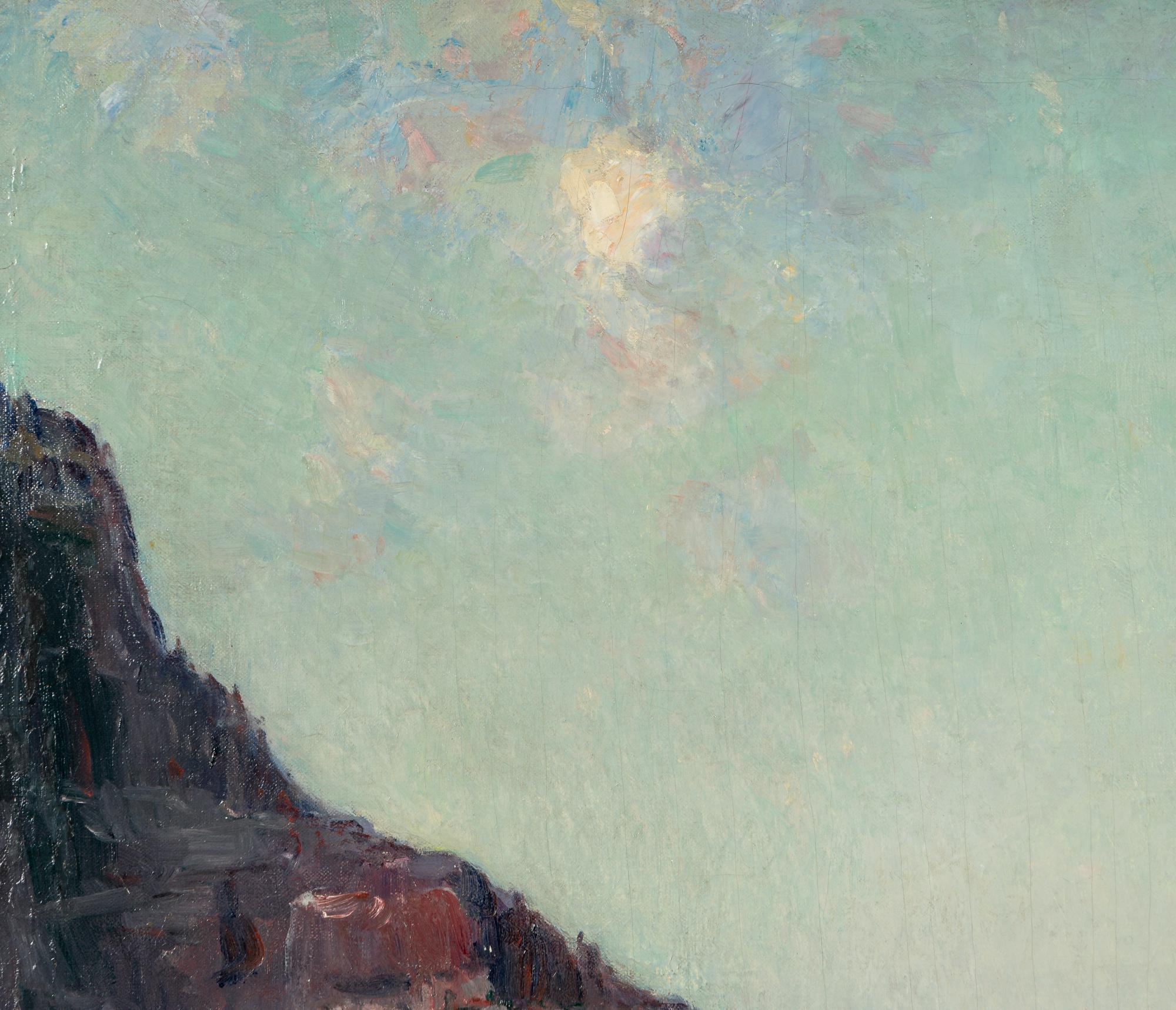 Travelers in a Mountain Pass