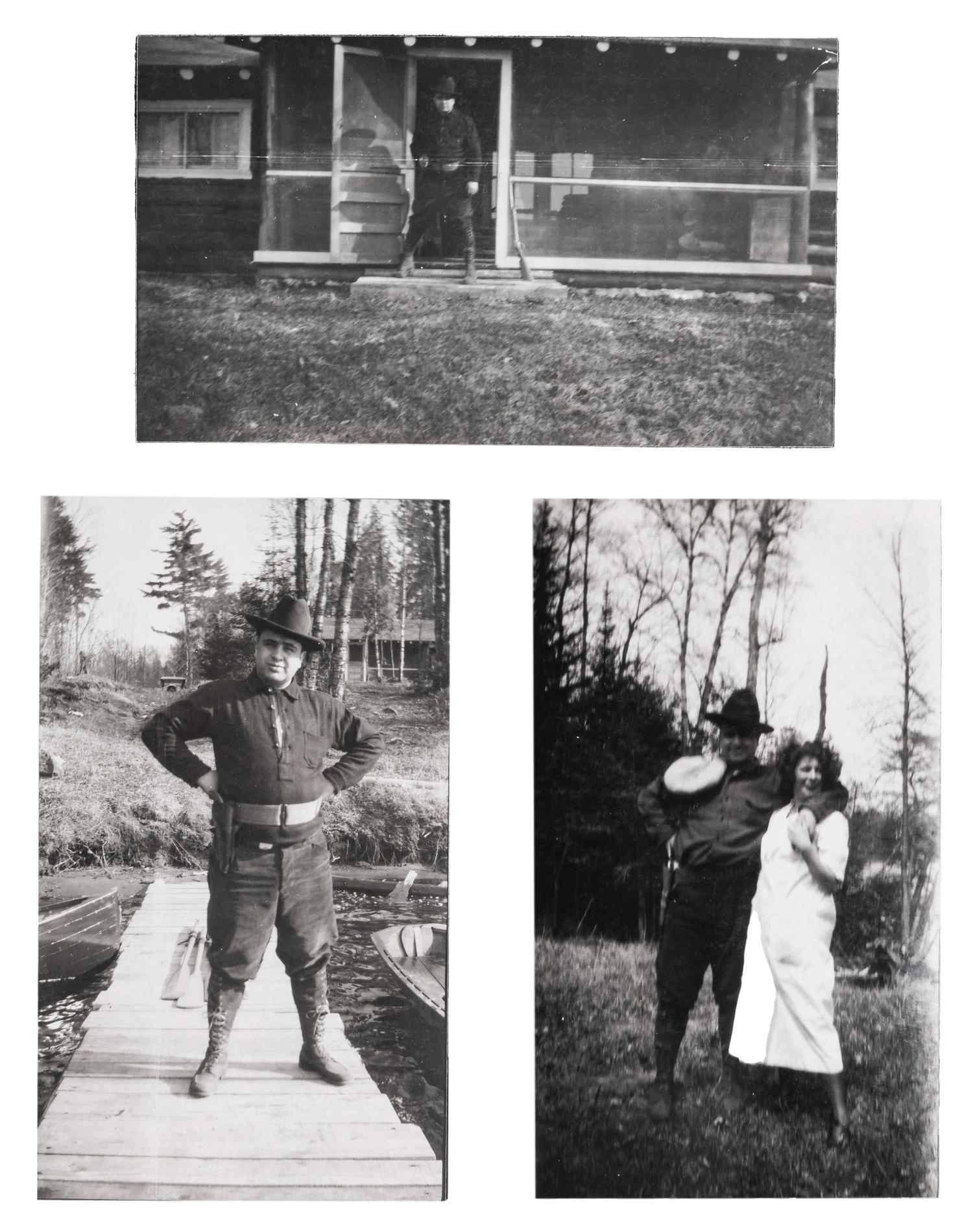 CAPONE, Alphonse ("Al") (1899-1947). An archive of ephemera, including photographs and related matchbooks.