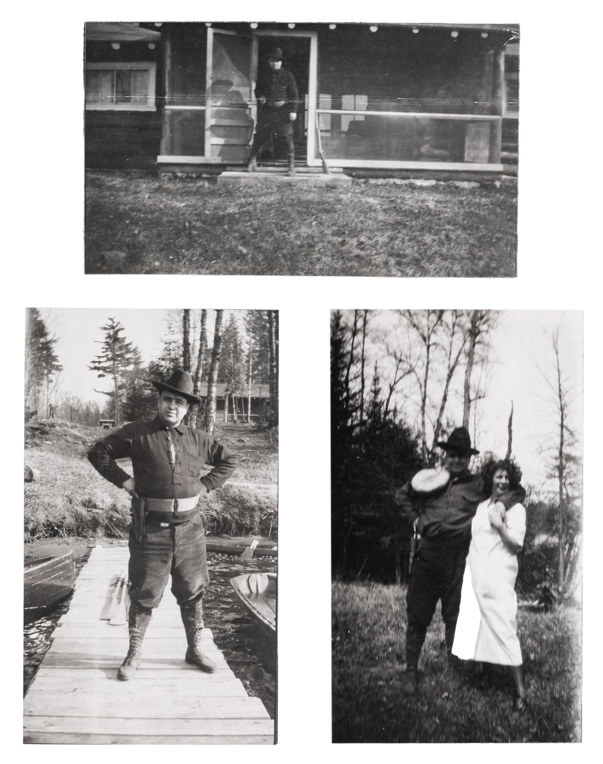 CAPONE, Alphonse ("Al") (1899-1947). An archive of ephemera, including photographs and related matchbooks.