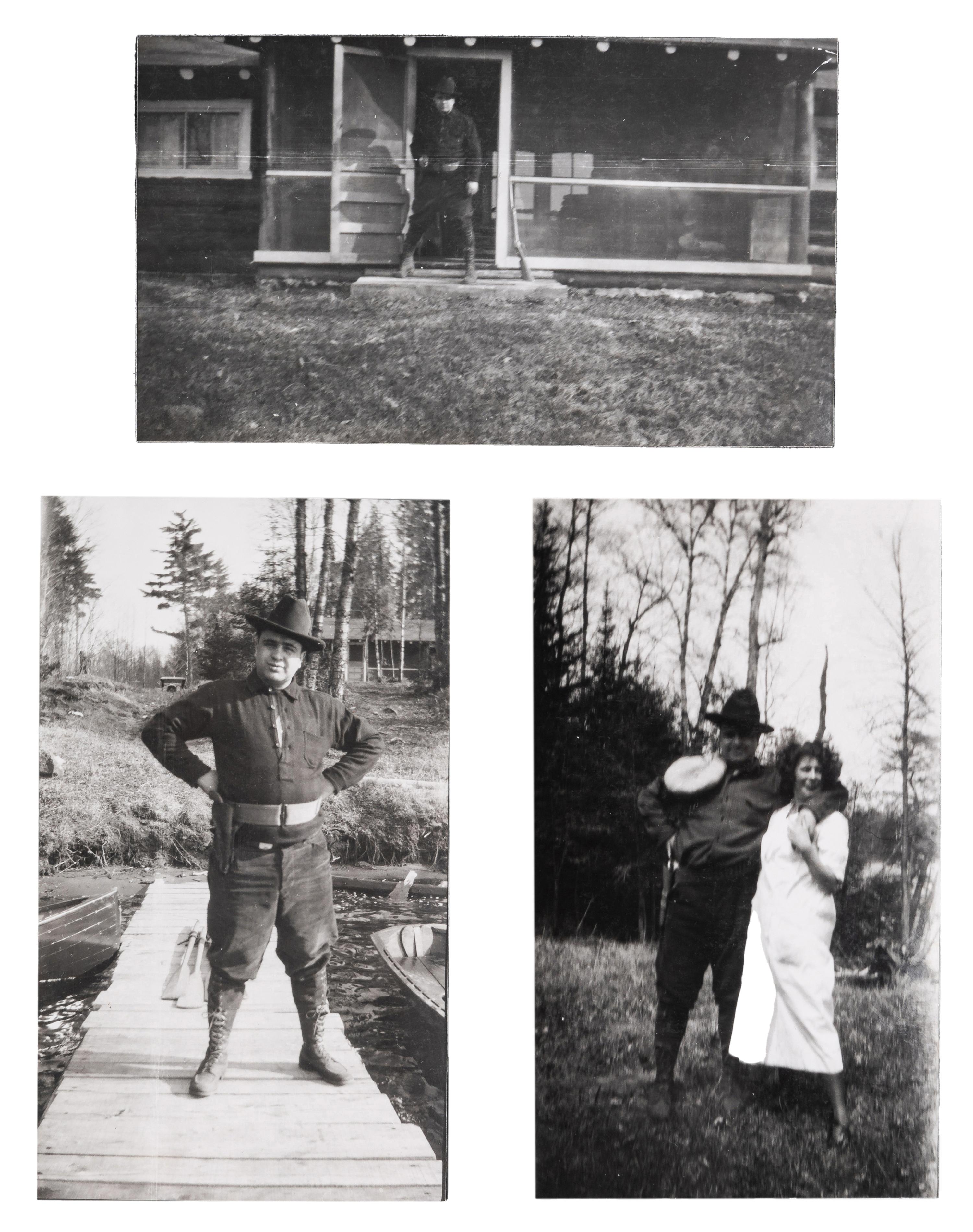 CAPONE, Alphonse ("Al") (1899-1947). An archive of ephemera, including photographs and related matchbooks.
