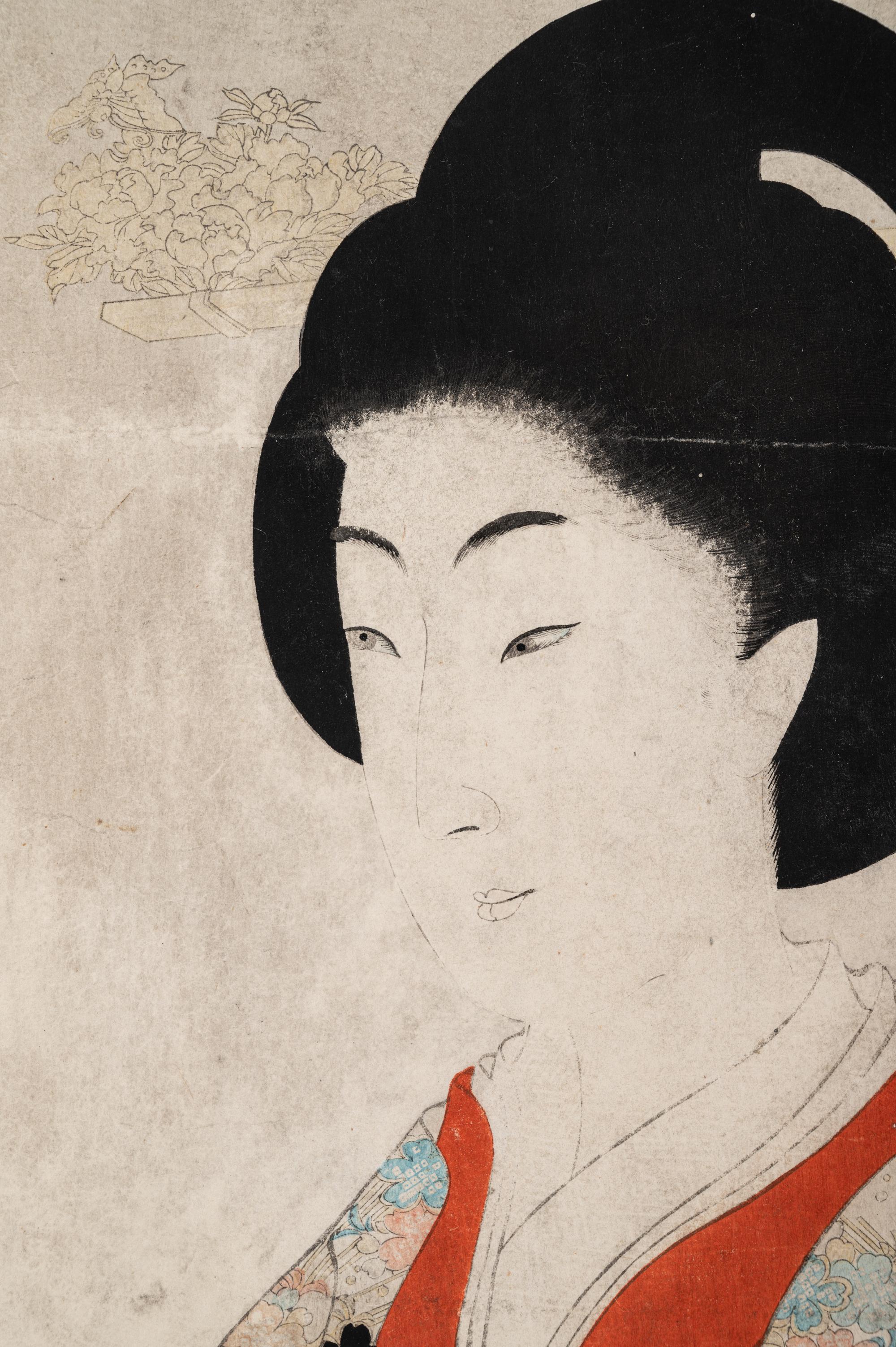 Two Japanese Hanging Scrolls