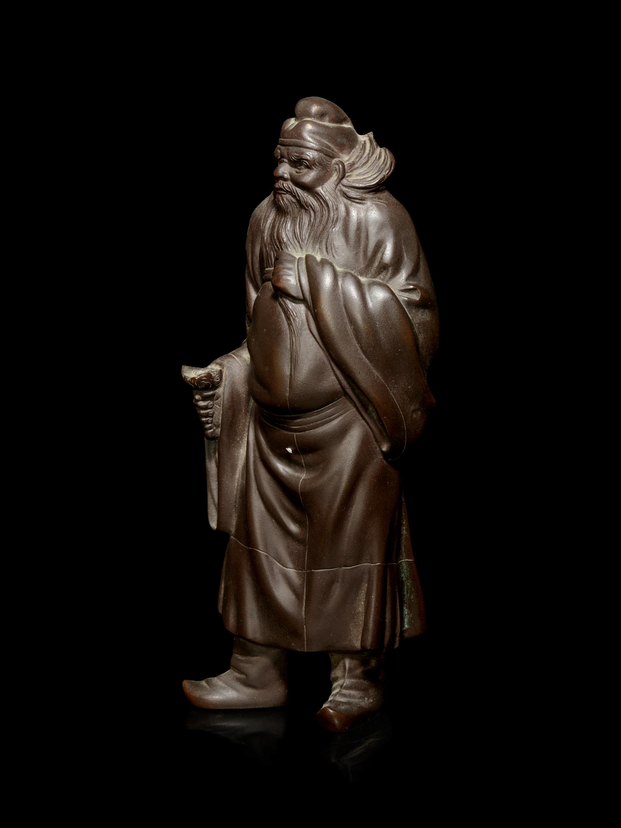 A Bronze Figure of an Immortal