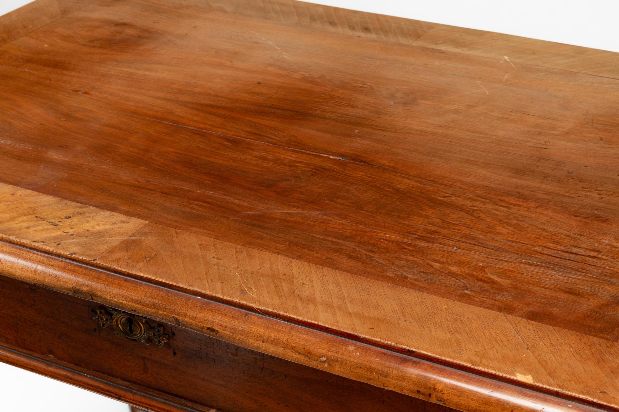 A Continental Walnut Table