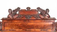 A Regency Egyptian Revival Mahogany Sideboard