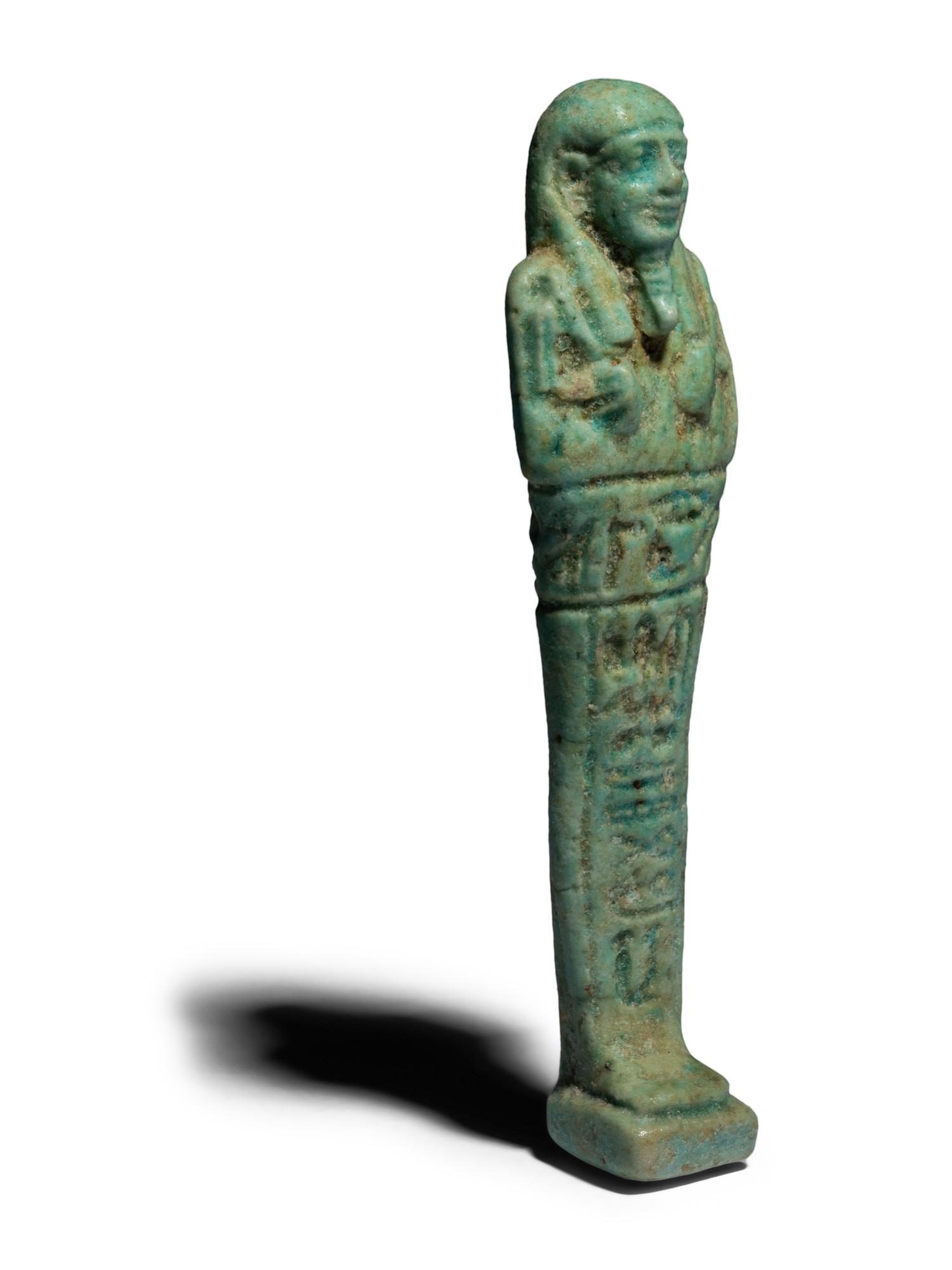 An Egyptian Faience Ushabti