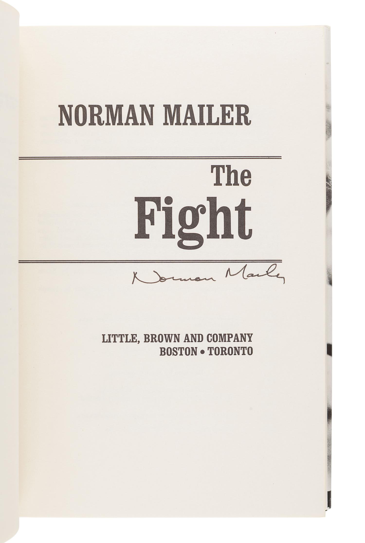[MAILER, Norman (1923-2007)]. A group of 5 FIRST EDITIONS, comprising: