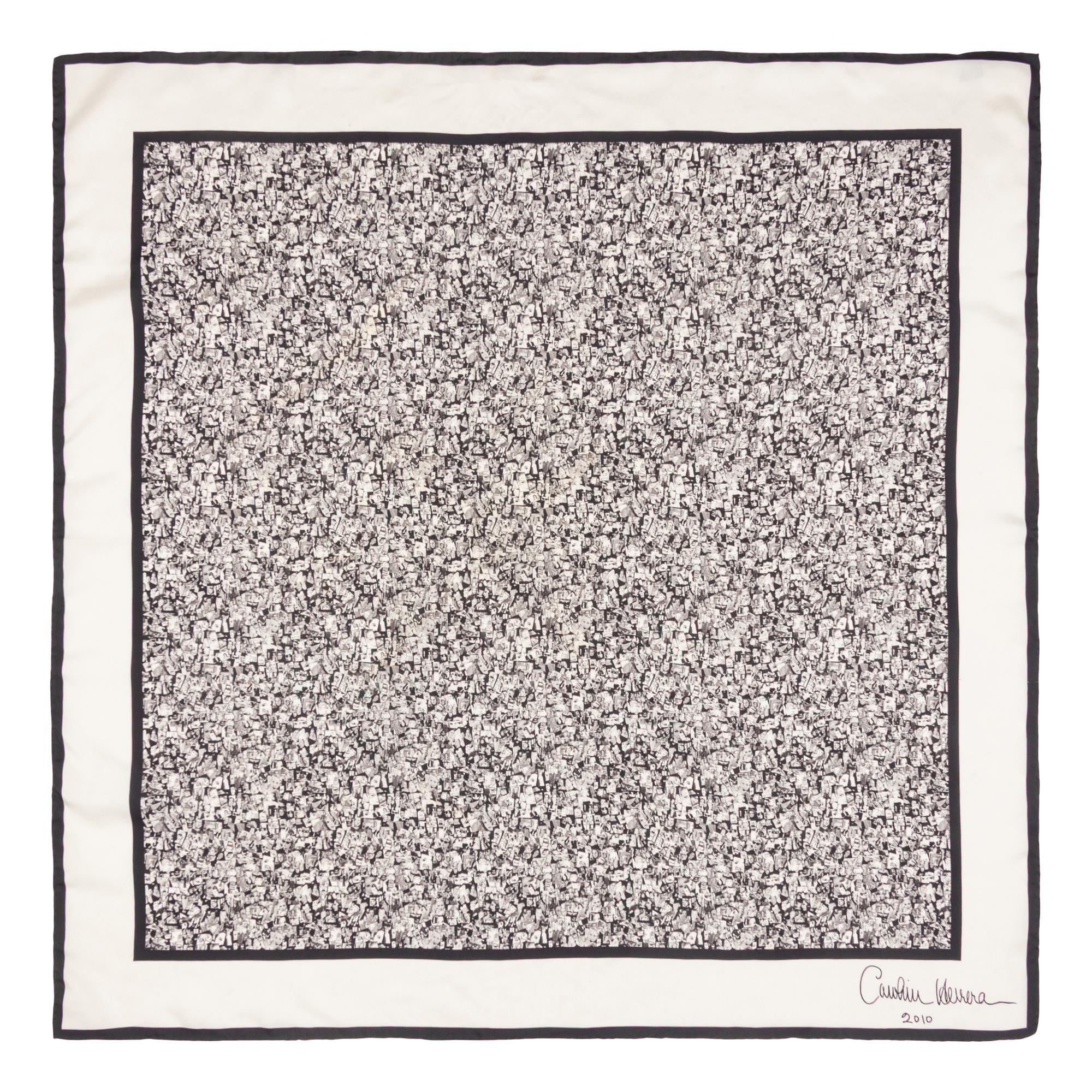 Five Designer Silk Scarves