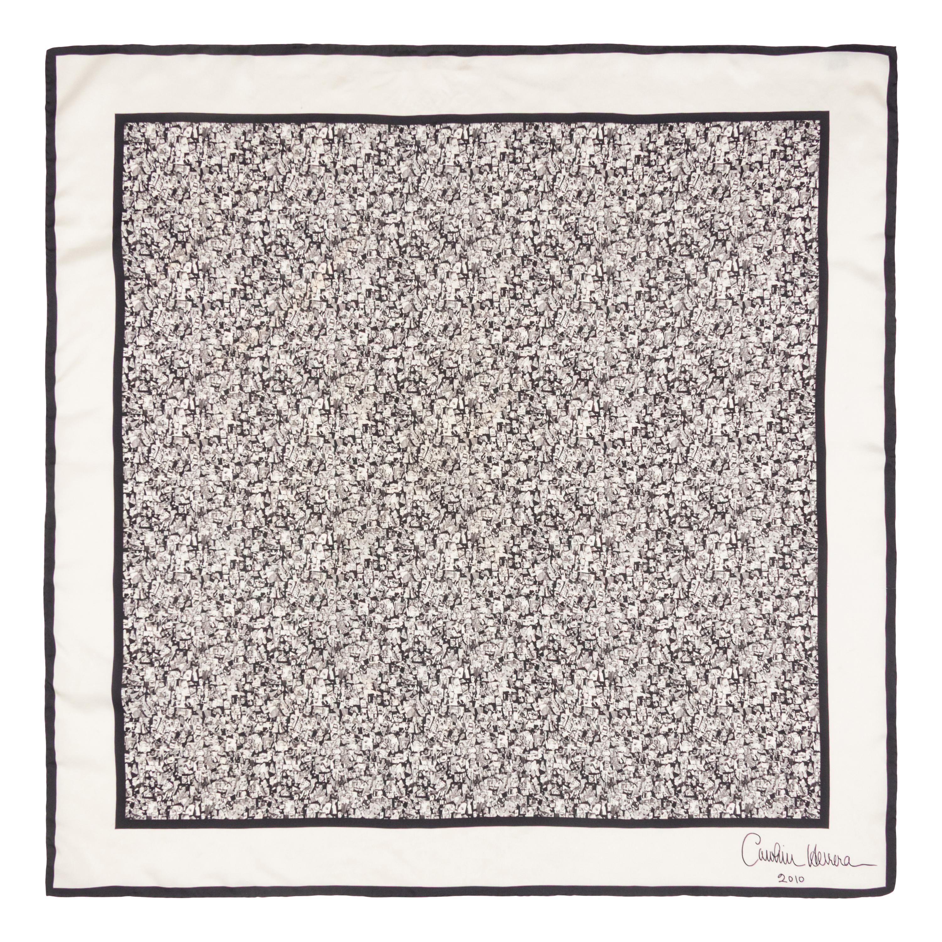 Five Designer Silk Scarves