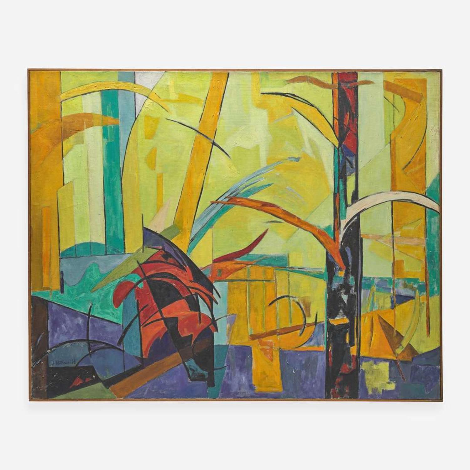 Judith Rothschild (American, 1921-1993) Canyon #1 (JRF 57.02)