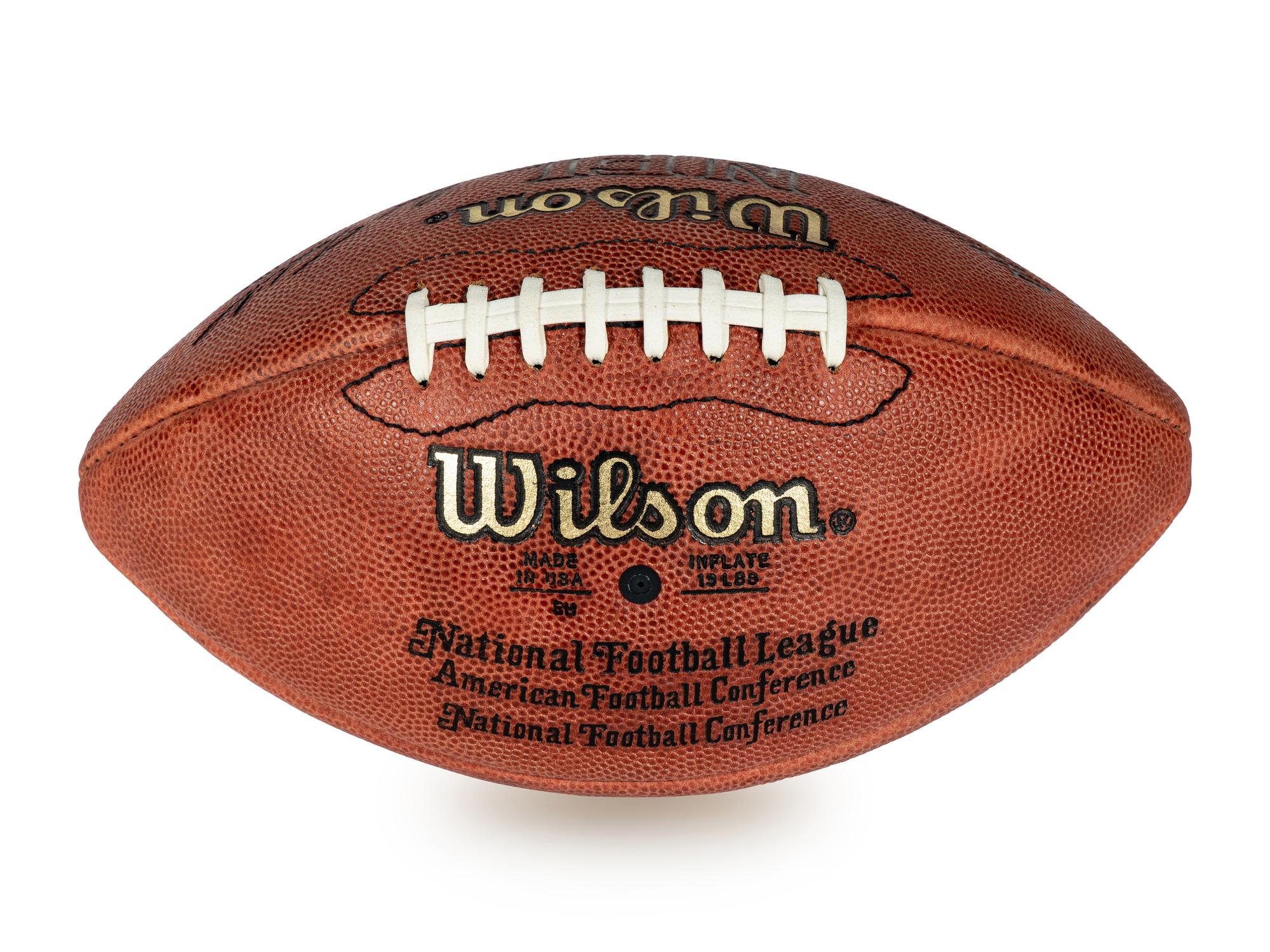 A Jerry Rice Signed Autograph Commemorative Football and 1993 Topps Stadium Club Members Only Complete Set with Autographed Record Breaker Card,