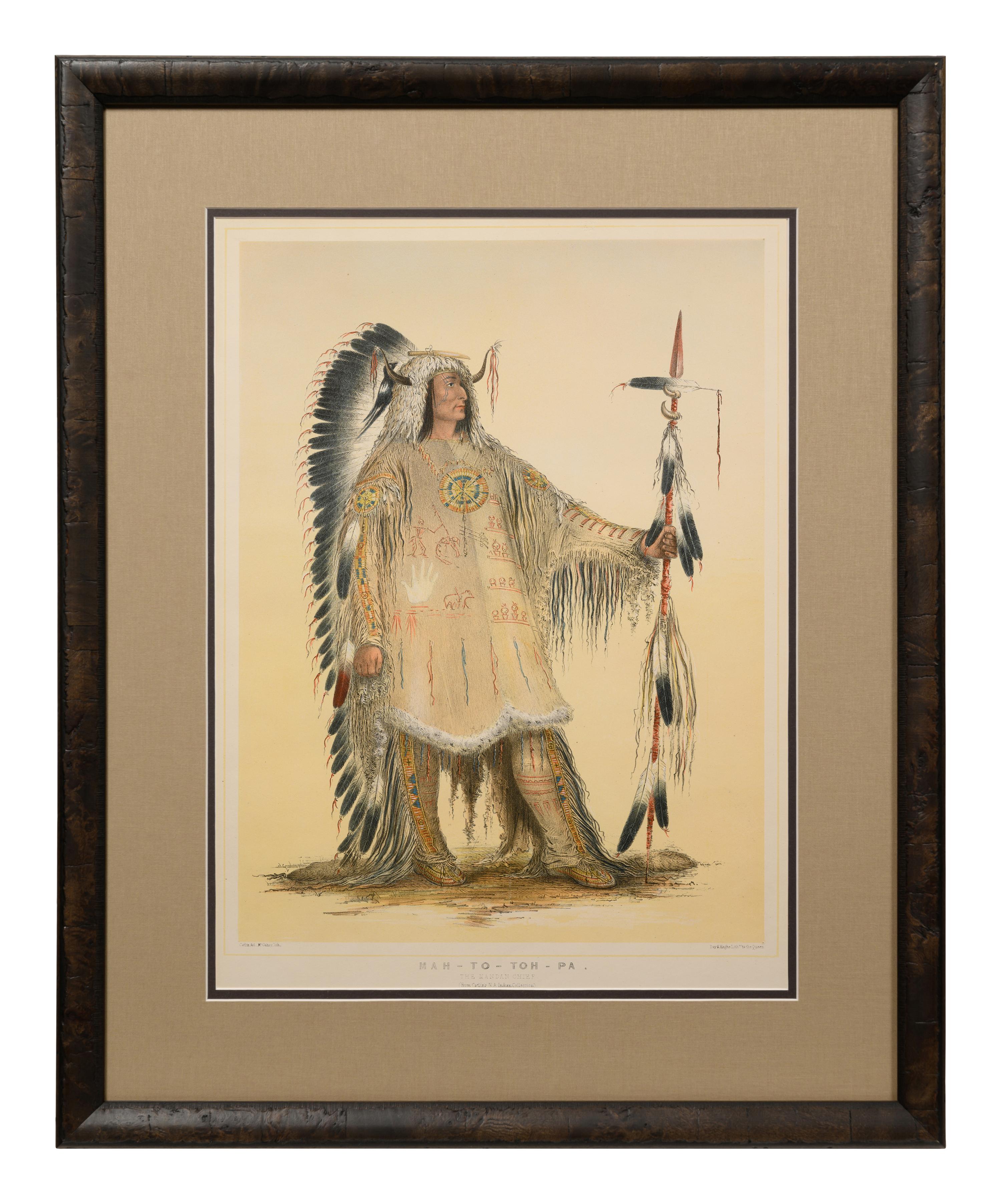 Two George Catlin Etchings