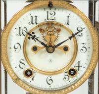 A French Gilt Bronze Mantel Clock