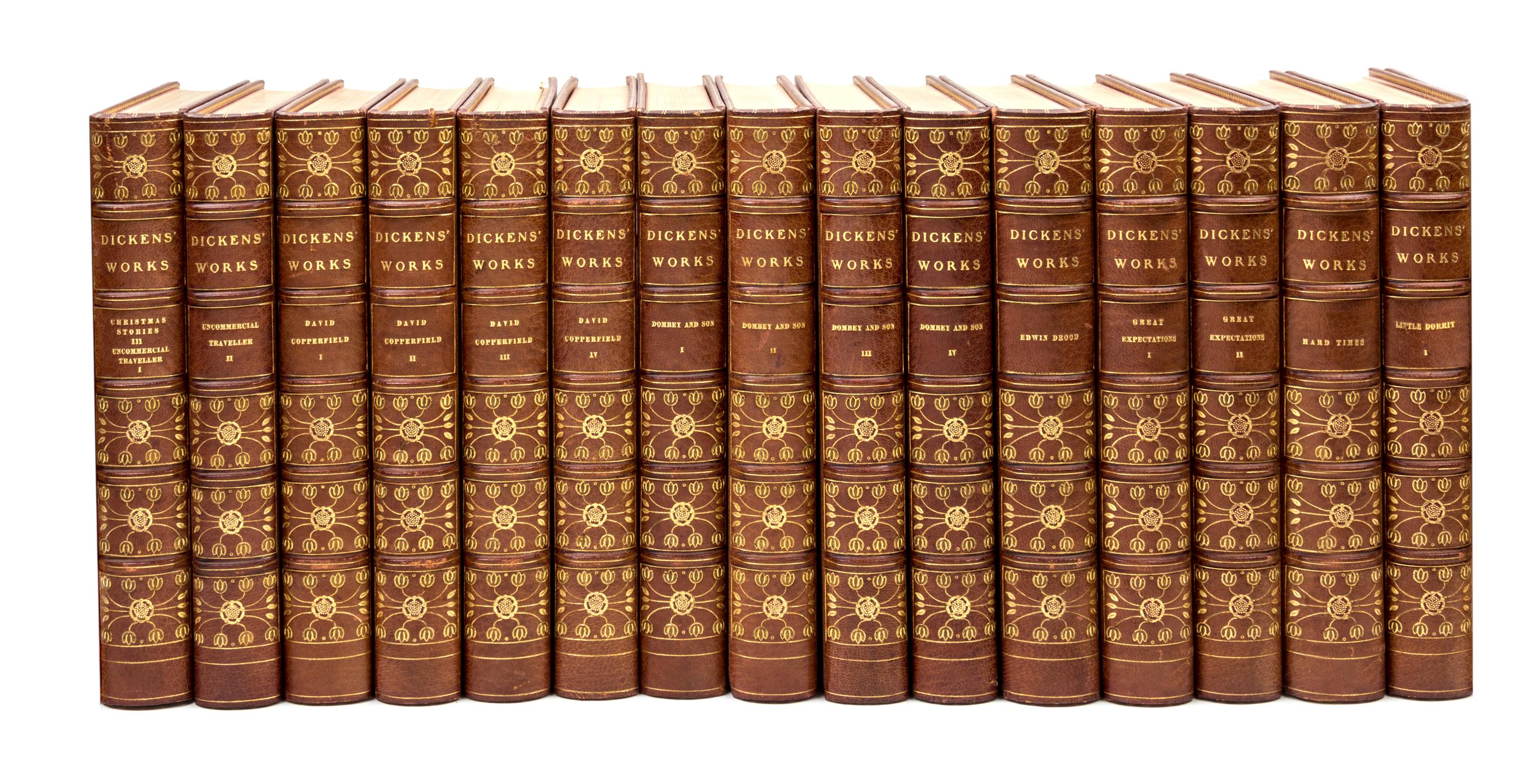 DICKENS, Charles (1812-1870). The Works of Charles Dickens. London: Chapman and Hall, 1881-1882.