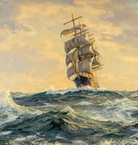 Across the Western Sea (Ship William Law, Yarmouth, N.S.)