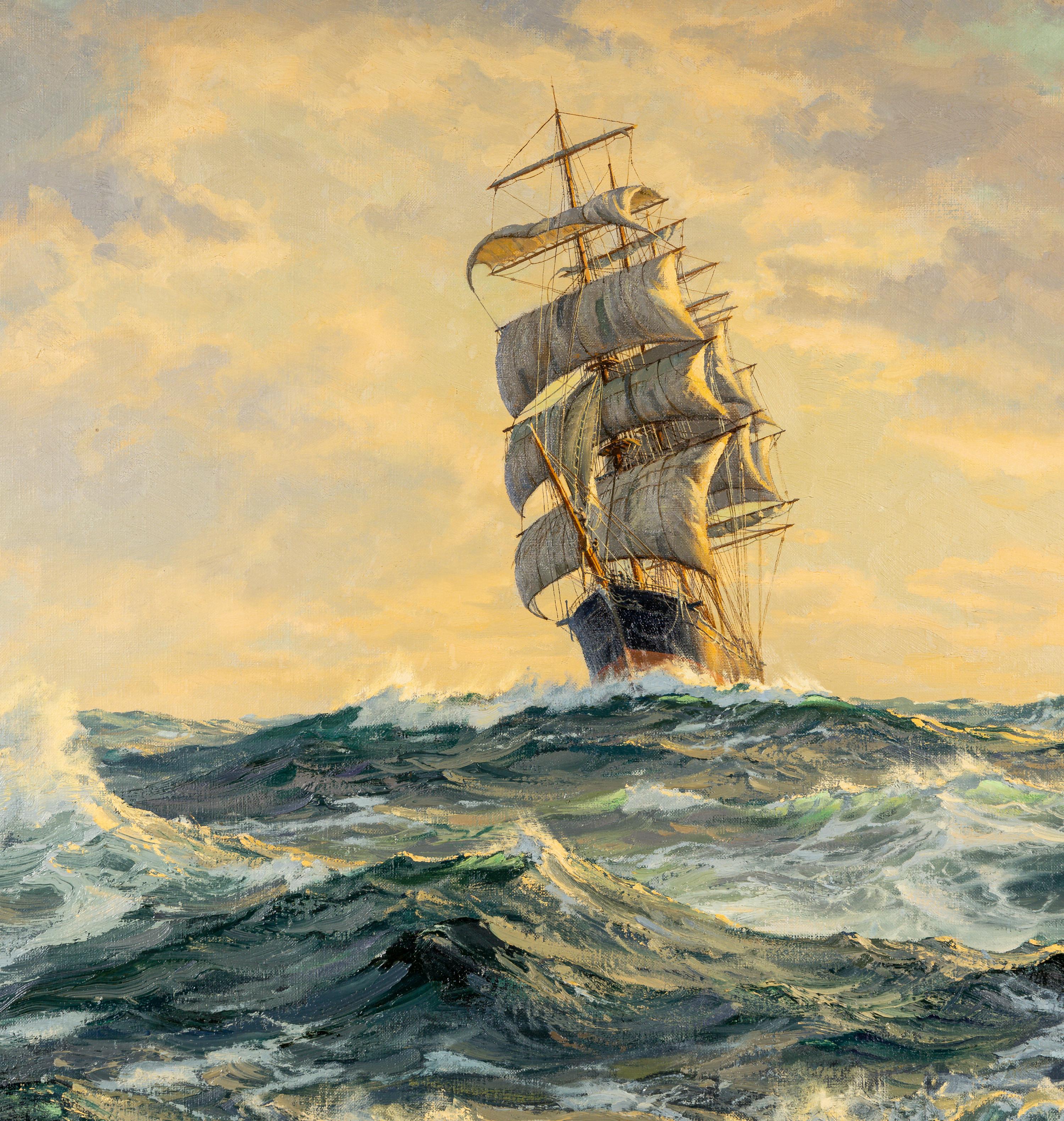 Across the Western Sea (Ship William Law, Yarmouth, N.S.)