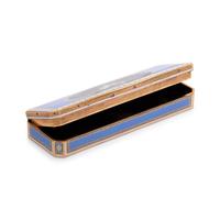 A Gold and Enamel Toothpick Holder